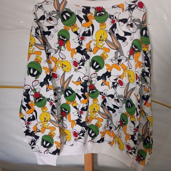 Looney Tunes Long Sleeve Sweat Shirt - Picture 6 of 7
